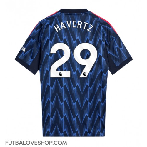 Dres Arsenal Kai Havertz #29 Preč 2025-26 Krátky Rukáv